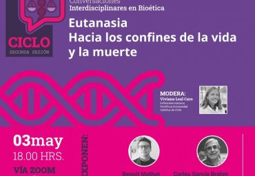 Dr. Benoit Mathot expone en ciclo de conversaciones bioéticas de la UCSH