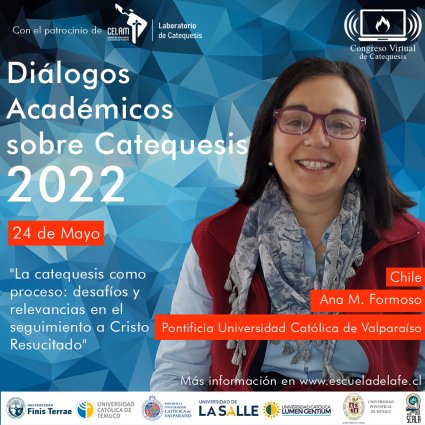 Desafíos de la catequesis: Prof. Ana Formoso expone en Congreso Virtual de la UFT