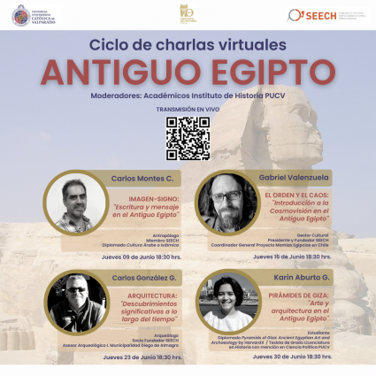 Ciclo de Charlas Virtuales sobre el Antiguo Egipto