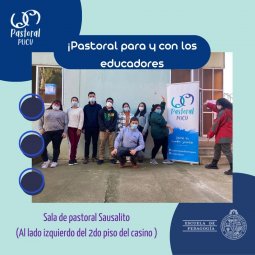 Pastoral PUCV realiza conversatorio sobre la Convivencia Escolar