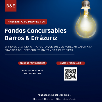 Convocatoria Fondos Concursables Barros & Errázuriz