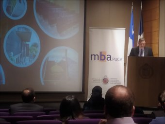 Inauguración año académico MBA PUCV Santiago mayo 2022.
