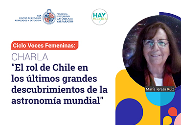 María Teresa Ruiz repasó el destacado rol que ha tenido Chile en la astronomía mundial