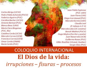 "El Dios de la vida": Más de 20 expositores participarán en coloquio internacional organizado por la PUCV y la UCN