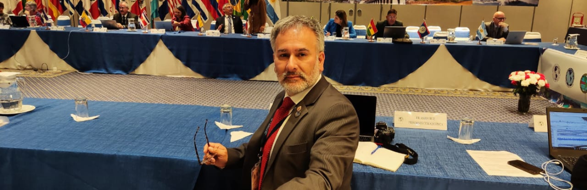 Director Hermann Manríquez participó en la 23° Asamblea General del Instituto Panamericano de Geografía e Historia de la OEA