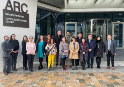 Profesores de la PUCV realizaron pasantía en la Universidad de Glasgow Escocia