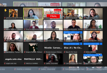 Se realizó la final del concurso Talento Emprendedor segundo semestre 2022 de la PUCV junto a Santander Universidades