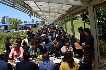 Realizan masivo encuentro de camaradería en el campus Curauma