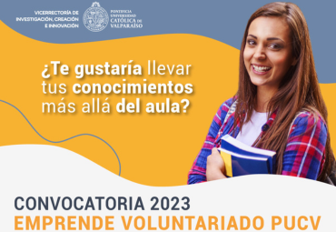 Convocatoria Emprende Voluntariado PUCV