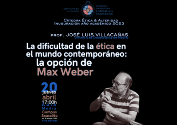 "La dificultad de la ética en el mundo contemporáneo: la opción de Weber"