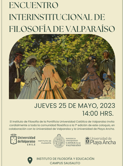 Encuentro interinstitucional de filosofía de Valparaíso