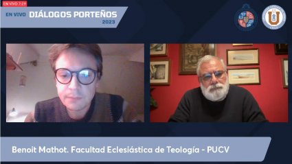 Diácono Permanente Leonardo Córdova Castillo expuso en la primera sesión del 2023 en el marco de la tercera versión de “Diálogos Porteños”