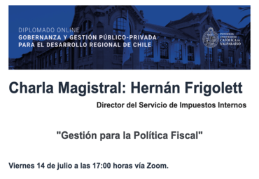 El profesor Antonio Faúndez participará en una charla magistral junto al Director Nacional del Servicio de Impuestos Internos