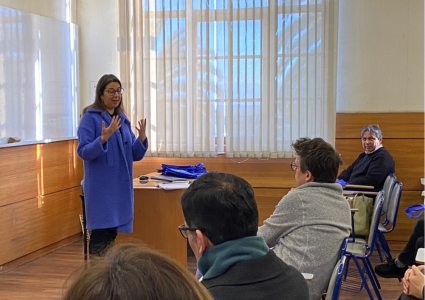 Profesores de asignaturas de Formación Fundamental se reunieron en la Facultad de Teología