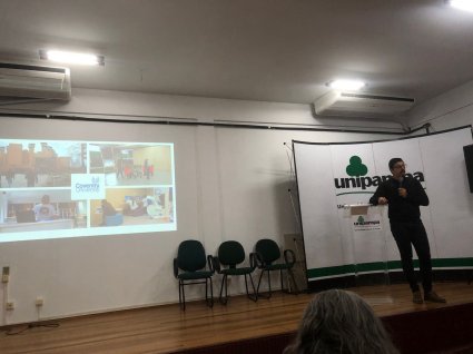 Profesor Júlio Mello visita Universidade Federal do Pampa