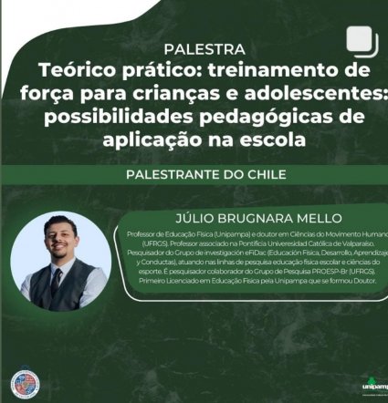 Profesor Júlio Mello visita Universidade Federal do Pampa