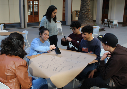 Estudiantes secundarios de colegios católicos de la región de Valparaíso participaron en la segunda sesión del Taller Teológico Pastoral