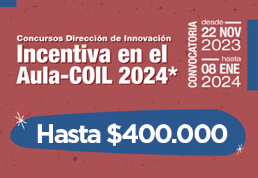 Incentiva en el Aula- COIL para académicas/os PUCV Asignaturas 1er semestre 2024