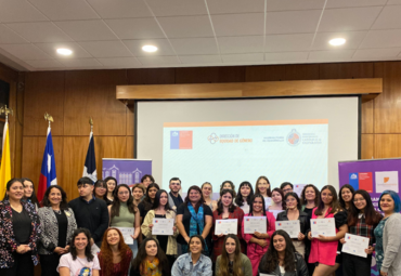 Secretaria Ejecutiva de la Comisión CAHVDA participa de la ceremonia de certificación de monitoría juvenil del programa de prevención de violencia contra las mujeres