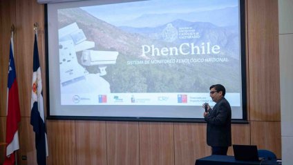 Ceremonia de lanzamiento científico del “Sistema de Monitoreo Fenológico Nacional Phen Chile