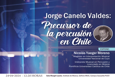 "Jorge Canelo Valdés: precursor de la percusión en Chile"