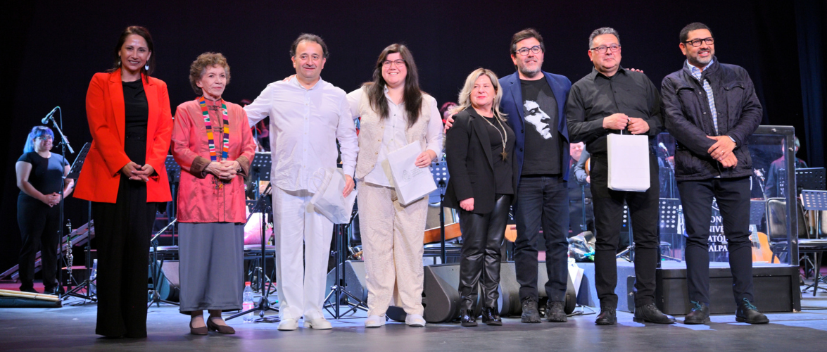 La PUCV celebró el Día de la Música Chilena junto a Isabel Parra y la Orquesta Andina