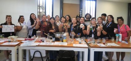 Profesoras del Instituto de Biología PUCV participaron en el Campamento Explora VA!