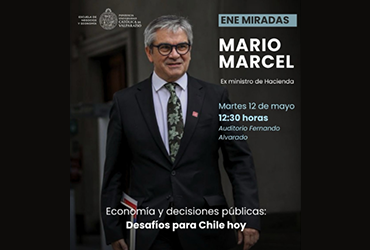 Mario Marcel abordará los desafíos económicos actuales de Chile en ENE Miradas
