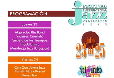 Grupo de músicos del IMUS se presentará en Festival Internacional de Jazz de Valparaíso