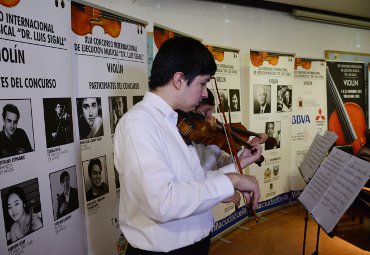 PUCV estará presente en XLII Concurso Internacional de Ejecución Musical Luis Sigall - Foto 1