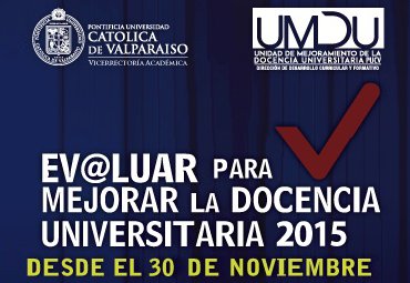 Se da inicio a la Evaluación de la Docencia Universitaria para el Segundo Semestre 2015 - Foto 1