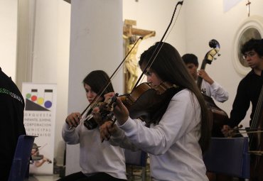 Jóvenes talentos realizan concierto en Iglesia La Matriz con apoyo de la PUCV - Foto 2