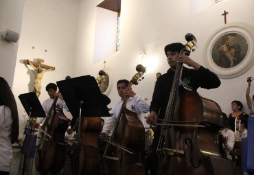 Jóvenes talentos realizan concierto en Iglesia La Matriz con apoyo de la PUCV - Foto 3