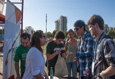 Programa de Movilidad Estudiantil participa en jornada de recepción novata - Foto 2