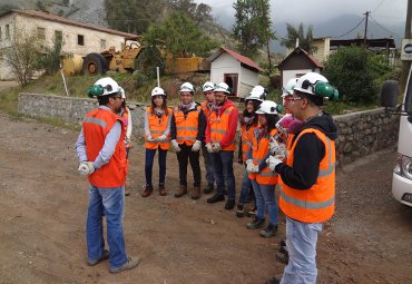 Proyecto de Innovación Docente generó visitas a terreno con estudiantes de primer año - Foto 1