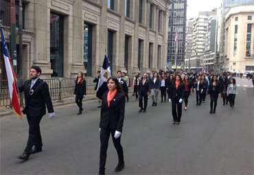 Deportistas PUCV se lucieron en Desfile en Homenaje a las Glorias Navales - Foto 1