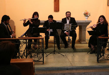 Ensamble In Vento realizó concierto para toda la comunidad del Hospital Gustavo Fricke - Foto 1