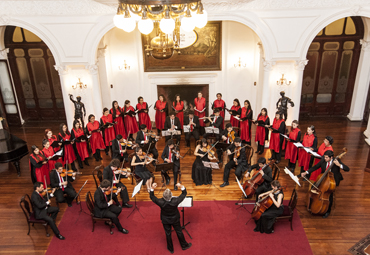 Orquesta de Cámara y Coro Femenino de PUCV ofrecieron segundo concierto de la Gala Musical de Verano 2017