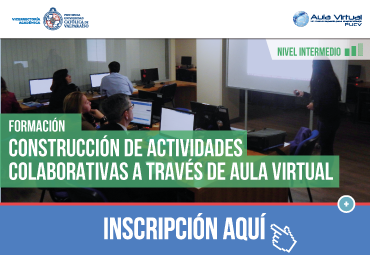 Vicerrectoría Académica invita a Formación “Construcción de actividades colaborativas a través de Aula Virtual” - Foto 1