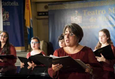 Coro Femenino de Cámara de la PUCV ofreció concierto con obras europeas y americanas - Foto 2