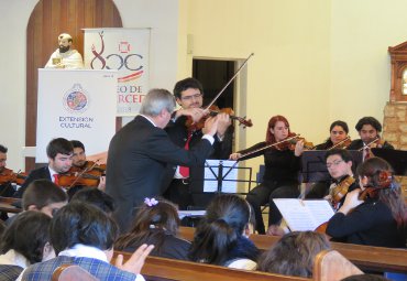 Orquesta de Cámara PUCV continúa temporada de conciertos educacionales en Concón y Quillota - Foto 1