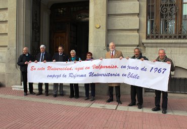 PUCV comienza semana de conmemoración de los 50 años de la Reforma Universitaria - Foto 1