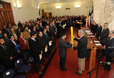 Rector Claudio Elórtegui: “nuestra Universidad cuenta con sólidas bases institucionales para proyectarse en el tiempo” - Foto 1