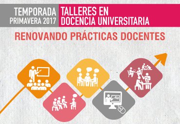 Vicerrectoría Académica invita a Talleres en Docencia Universitaria Temporada Primavera 2017 - Foto 1
