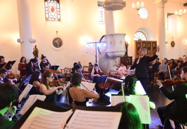 Orquesta de Cámara y Coro Femenino de Cámara realizan concierto para tiempos de adviento - Foto 1