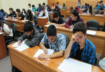 Más de 400 estudiantes participaron en Campeonato Escolar de Matemática 2018 realizado en la PUCV - Foto 3