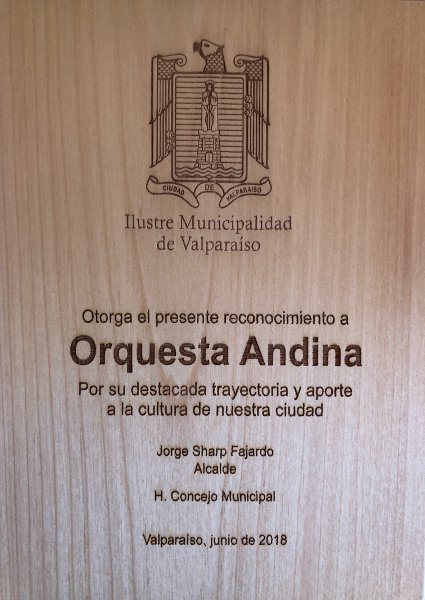 Orquesta Andina PUCV recibió reconocimiento de la Municipalidad de Valparaíso - Foto 3