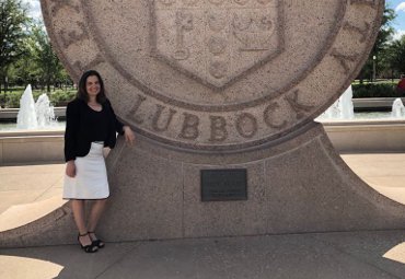 Primera estudiante en convenio de doble grado obtiene Doctorado en Texas Tech University - Foto 1