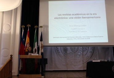 PUCV realiza seminario internacional sobre indexación en Web of Science - Foto 1