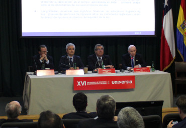 Rector Elórtegui expuso en el XVI Encuentro de Rectores de Universidades Chilenas - Foto 2